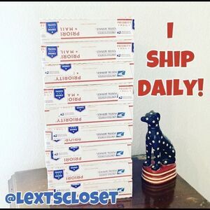 I ship daily! Monday through Saturday 😊